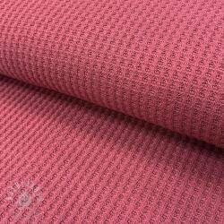  Pulóver anyag WAFFLE BIG KNIT dark salmon