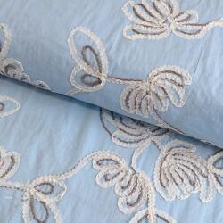  Pamutvászon EMBROIDERY Loom En Light baby blue
