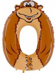 Grabo Felfújható majom lufi, 0 számú gyermekek számára, 102 cm - Grabo (40-0WE-P)