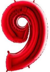 Grabo Felfújható lufi szám 9 piros 102 cm extra nagy méretű - Grabo (089R-P)