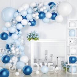 Cakesicq Felfújtható, kék-fehér girland 104 darab - Cakesicq (ilcQQ.81)