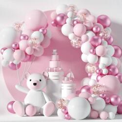 Cakesicq Lufi- girland růžový pro holčičku 107 ks - Cakesicq (ilcQQ.60)