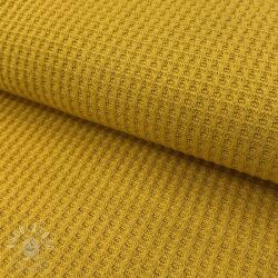  Pulóver anyag WAFFLE BIG KNIT ochre