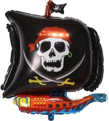 Cakesicq Fóliás lufi kalóz hajó 67x53 cm - Cakesicq (ilcCQRP.F355)