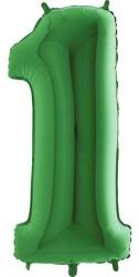 Grabo Felfújható lufi szám 1 zöld 102 cm extra nagy méretű - Grabo (031GR-P) Lufi