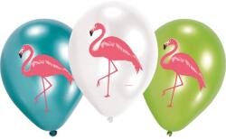 Amscan Latex lufi 6db flamingó 27, 5cm - Amscan (9903333)