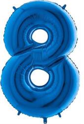 Grabo Felfújható lufi szám 8 kék 102 cm extra nagy méretű - Grabo (008B-P)