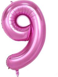 Cakesicq Lufis, 9-es számú rózsaszín 102 cm-es фóliás ballon - Cakesicq (ilcCQBP.N1L.9.pink)
