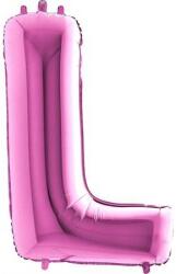 Grabo Lufis, L betű, rózsaszín 102 cm - Grabo (311F-P)