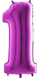 Grabo Felfújható lufi szám 1 lila 102 cm extra nagy - Grabo (051P-P)