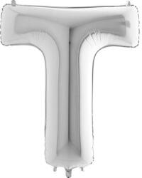 Grabo Felfújható T betű ezüstös 102 cm - Grabo (399S-P)