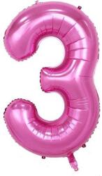 Cakesicq Lufis, 3-as számú rózsaszín fóliaballon 102 cm - Cakesicq (ilcCQBP.N1L.3.pink)