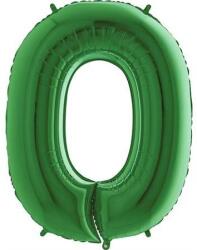 Grabo Felfújható lufi száma 0 zöld 102 cm extra nagy - Grabo (030GR-P)