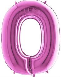 Grabo Lufovací balón písmeno O, rózsaszín, 102 cm - Grabo (341F-P)