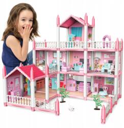 Stator Nagy Babaház Villa Bútor Kutya Terasz Kert ajándék kislánynak (Z781)