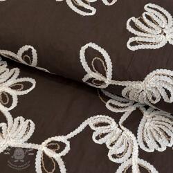  Pamutvászon EMBROIDERY Loom En Light brown