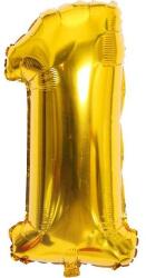 Cakesicq Fóliás lufi szám 1 arany 102 cm - Cakesicq (ilcCQBP.N1L.1.gold)
