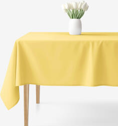 Goldea szögletes terítő 100% pamutvászon - sárga 120 x 160 cm