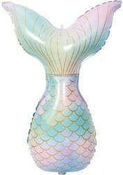 Cakesicq Lufi hölgycápa nyitásos és 82 cm hosszú szirén farkával rendelkező fólia lufi - Cakesicq (ilcCQRP.F484)