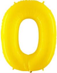 Grabo Felfújható lufi sorszáma 0 sárga 102 cm extra nagy - Grabo (940WY-P)