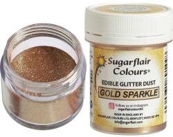 Sugarflair Colours Arany csillámpor, 10 g - Sugarflair (E604)