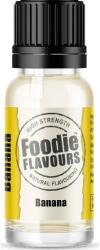 Foodie Flavours Természetes, koncentrált banánaroma, 15 ml - Foodie Flavours (ff1059)