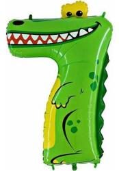 Grabo Felfújható krokodil lufi 7-es számú gyerekeknek 102 cm - Grabo (47-0WE-P)