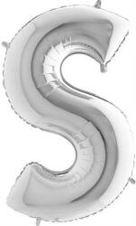 Grabo Felfújható S betű ezüstös 102 cm - Grabo (389S-P)