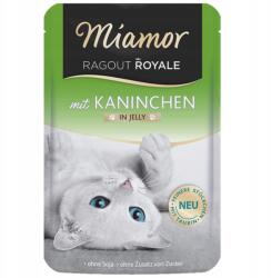 Miamor Nedves Macskaeledel Nyúllal Zselében Darabok Csemege 100G