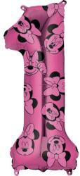 Amscan Rózsaszín lufi 66x27cm Minnie 1-es számú - Amscan (4013601)
