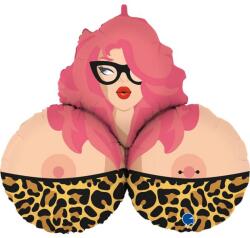 Grabo Felfújható léggömb 89 cm dús keblű nő - Grabo (g72048)