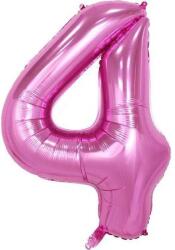 Cakesicq Fóliás lufi szám négy rózsaszín 102 cm - Cakesicq (ilcCQBP.N1L.4.pink)