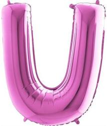 Grabo Lufis ballon betű U rózsaszín 102 cm - Grabo (401F-P)