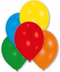Amscan 10 fémes, színes latex-lufi, 27, 5 cm - Amscan (INT995423)