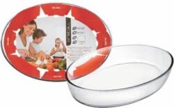 ibili Üveges, ovális tepsiforma 35x25x6, 5 cm - Ibili (480135)