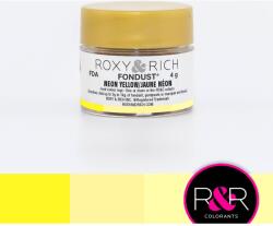 Roxy & Rich Porfesték 4g neon sárga - Roxy and Rich (f4.006)