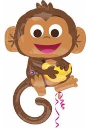 Amscan Fóliás lufi 63x91cm szerencsés majom - Amscan (3457301)