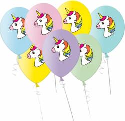 Alvarak Színes unikornis lufik, 7 darabos csomag - Alvarak (b35)