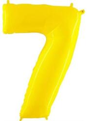 Grabo Felfújható lufi sorszáma 7 sárga 102 cm extra nagy - Grabo (947WY-P)
