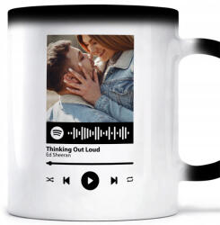 Style Couture Mágikus bögre Ed Sheeran Thinking Out Loud Évfordulóra Az Ön Fényképével