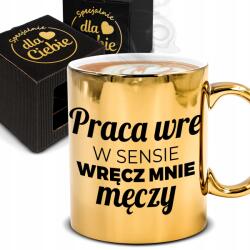 Funandstyle Arany Bögre Vicces Ajándék Korpo Irodai Munkahelyre Barátnőnek Munka Wre