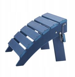 SucceBuy Adirondack 40x48x33CM Lábtámasz Ottoman Összecsukható Hdpe Kék (KZDADLDKTT)