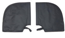 Roy Set 2 protectii antivant imblanite, montaj ghidon moto atv, culoare negru (ROY27326)