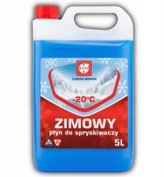 Chemia Bomar Téli Folyadék Ablakmosókhoz 5L -20C Autóüveg Nem Fagy Meg Buborék S