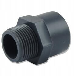 Aquario 20MM-ES Pvc Csatlakozó 1/2" Külső Menettel Vízvezetékhez (4904582697800)