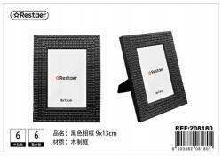  Fa keret Fekete 9x13 cm Dekoratív (481805301)