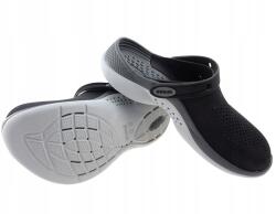 Crocs LiteRide férfi flip-flop papucs fekete-szürke 46-47-es méret (205182-0DD)