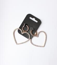 Asos szív fülbevaló