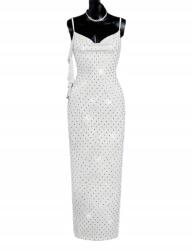 Shein S Fehér Ruha Kivágással