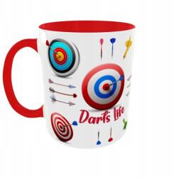  Darta Darts rajongói bögre Darts Piros (ALL5637)
